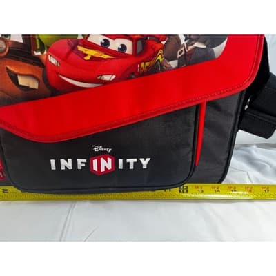 Disney Infinity Game Figure Carrying Case Messenger Bag Pixar Cars Monsters Inc. - Thumbnail 23