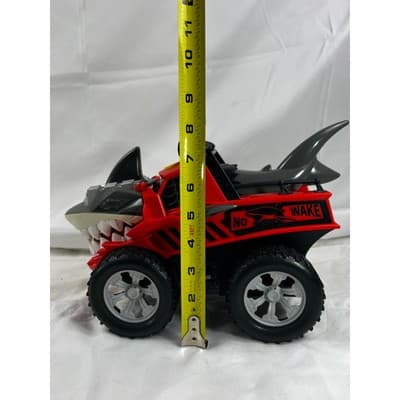 Jawsome Adventure Force Jammer Red Shark Truck Lights Sounds Works Action Car - Thumbnail 24