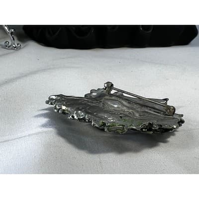 Brian N. Nagle Green Woman Limited Edition Brooch Pewter Nature Inspired Pagan - Thumbnail 10