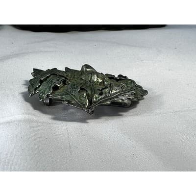 Brian N. Nagle Green Woman Limited Edition Brooch Pewter Nature Inspired Pagan - Thumbnail 18