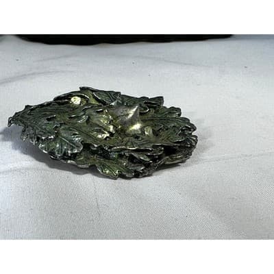 Brian N. Nagle Green Woman Limited Edition Brooch Pewter Nature Inspired Pagan - Thumbnail 20