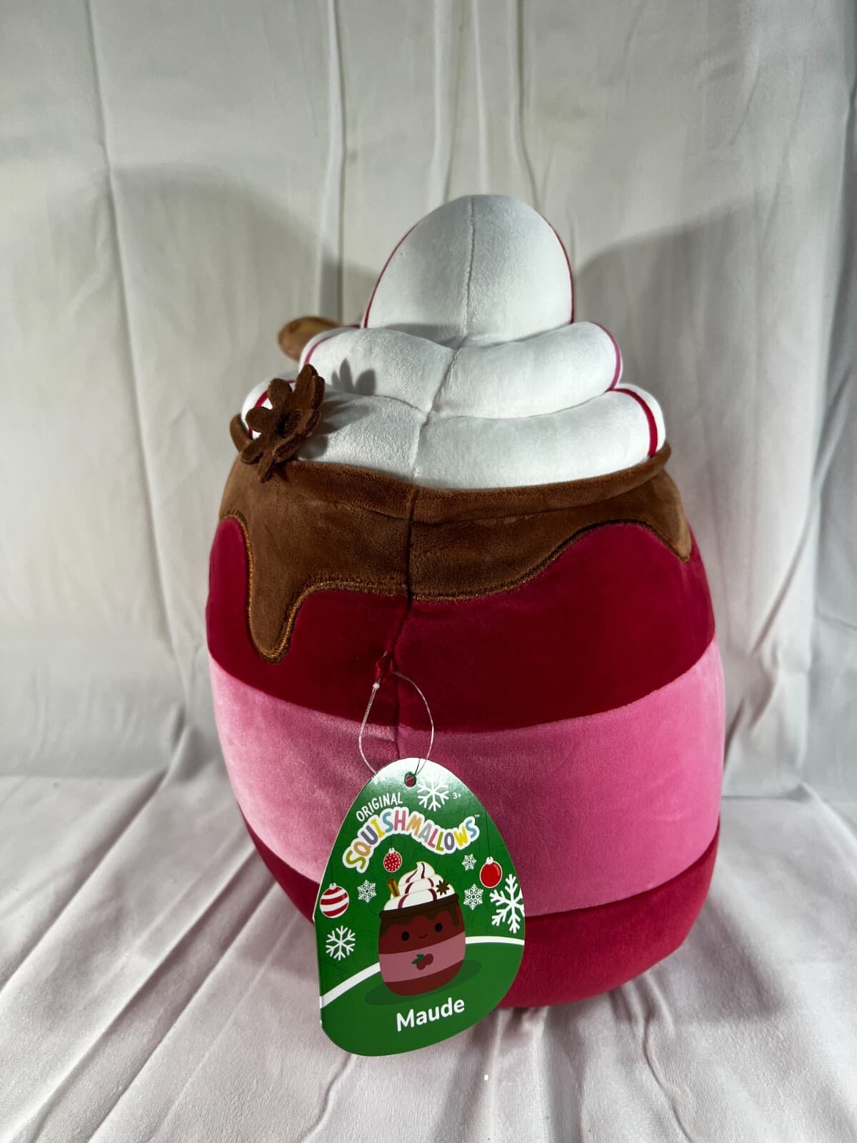 Squishmallows Maude 11" Cranberry Cider Milkshake Original Plush New NWT - Thumbnail 2