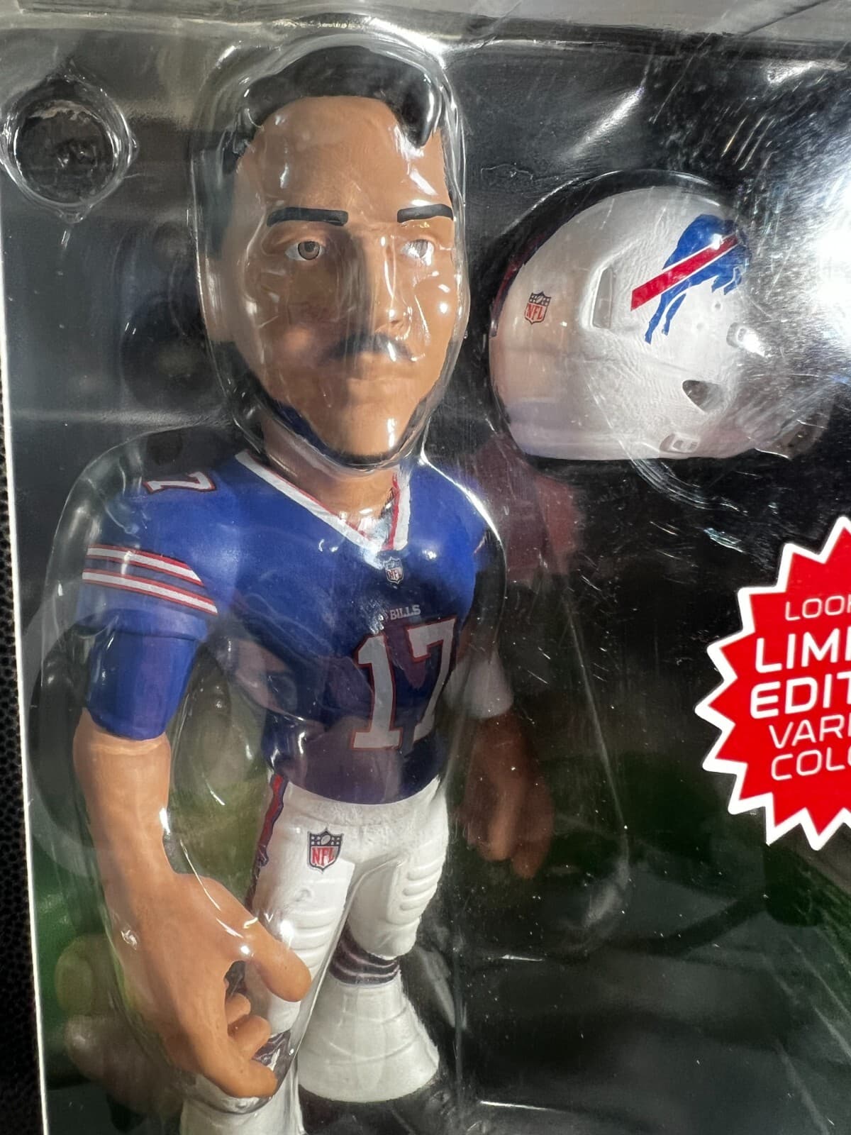 NFL Josh Allen Action Figure #17 Game Changers LE RARE 2023 NEW Buffalo Bills - Thumbnail 5