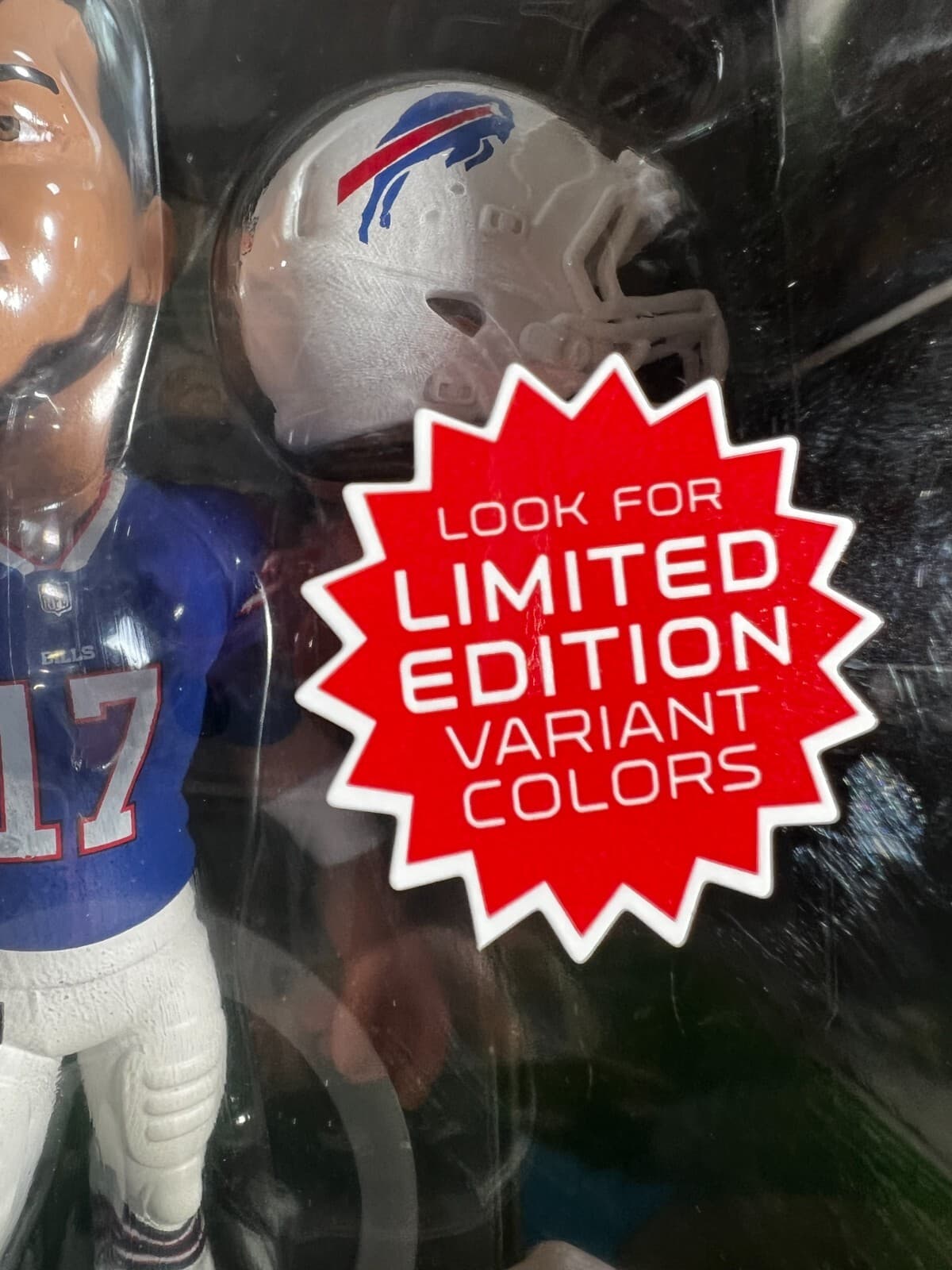 NFL Josh Allen Action Figure #17 Game Changers LE RARE 2023 NEW Buffalo Bills - Thumbnail 7