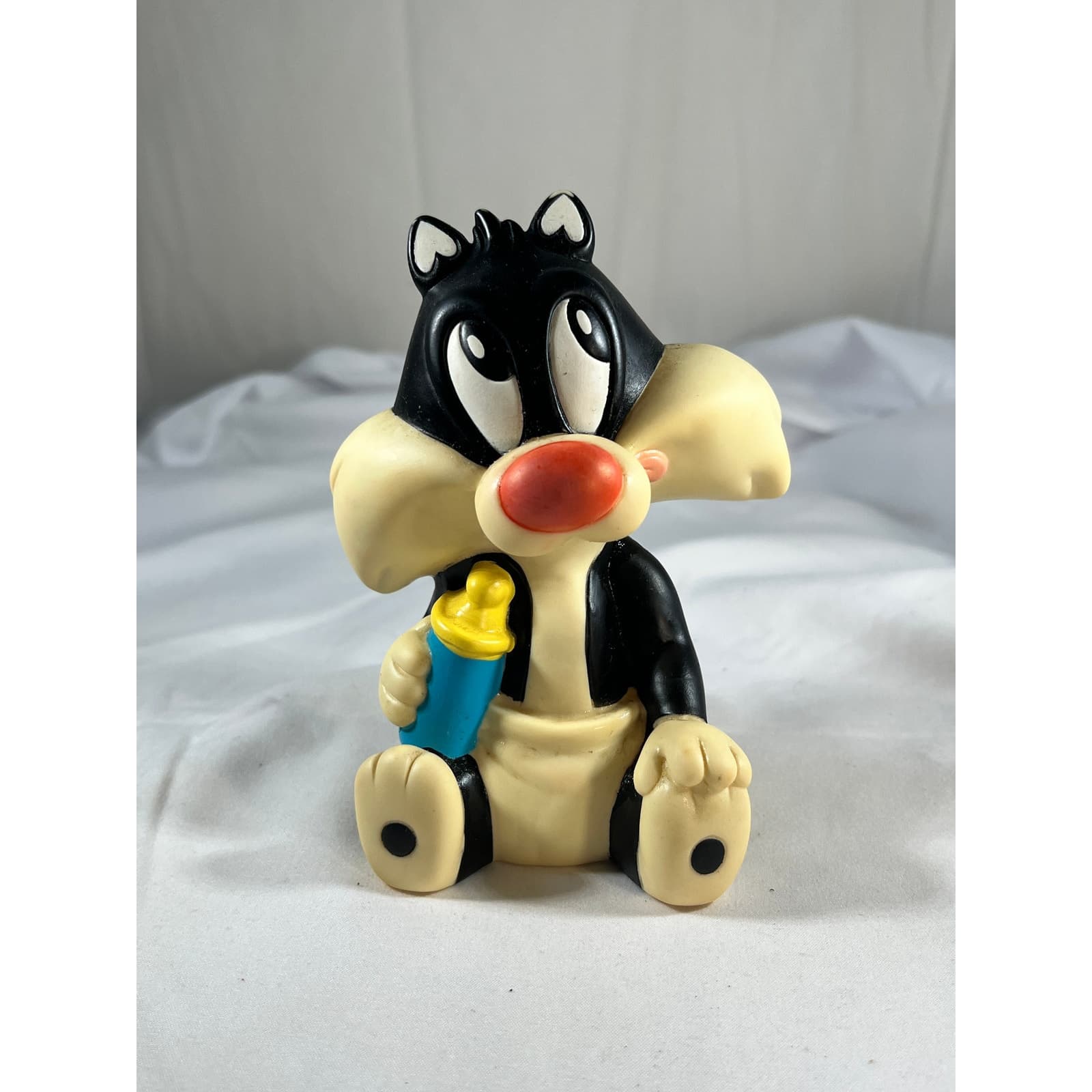 Baby Sylvester Squeaky Toy Vintage Tyco 1994 Looney Tunes 5" Collectible Gift - Thumbnail 7