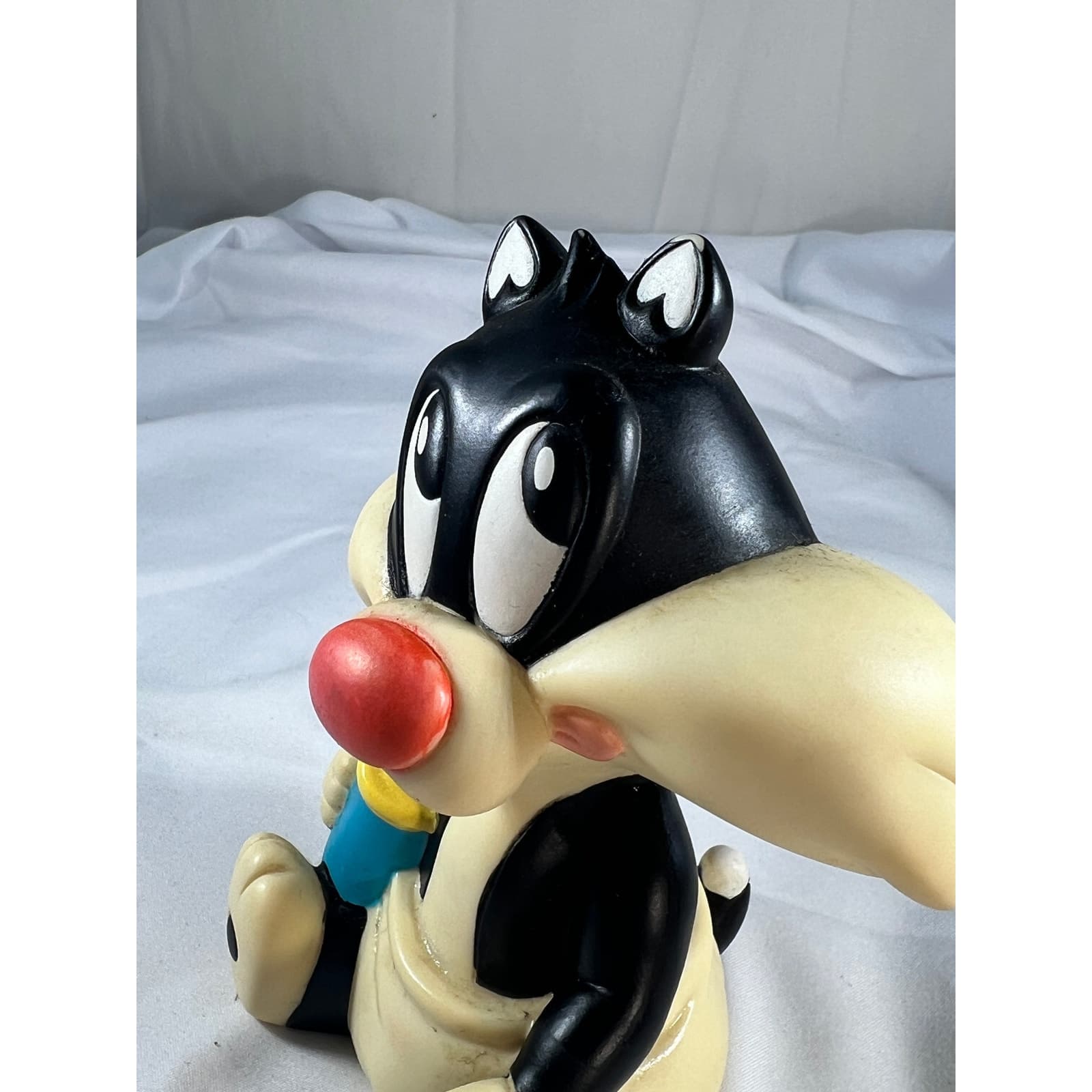 Baby Sylvester Squeaky Toy Vintage Tyco 1994 Looney Tunes 5" Collectible Gift - Thumbnail 3