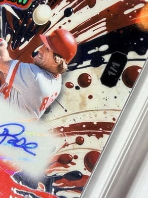 GRADE 10 2024 Wild Card Splat PETE ROSE AUTOGRAPH Baseball Card 1/1 MLB Rare - Thumbnail 15