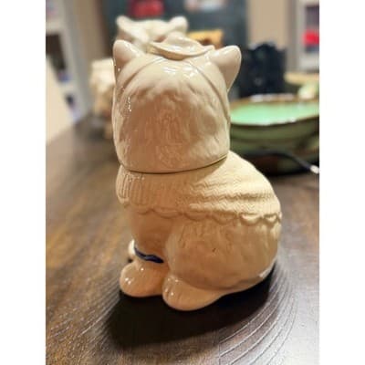 Shawnee Pottery Vintage Puss 'n Boots Ceramic Cat Cookie Jar USA - Thumbnail 5