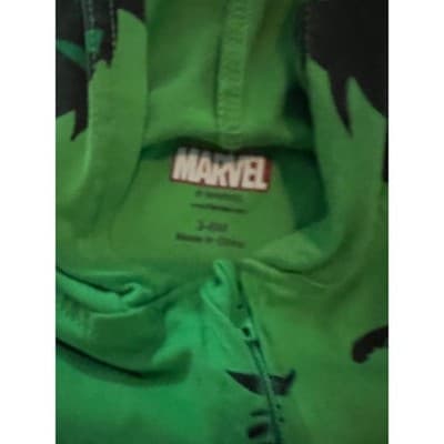 EUC Marvel Incredible Hulk Infant Onepiece Zipper Outfit - Thumbnail 9