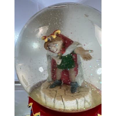 Vintage Disney Enesco Hunchback Notre Dame Quasimodo Jester Snow Globe Musical - Thumbnail 2