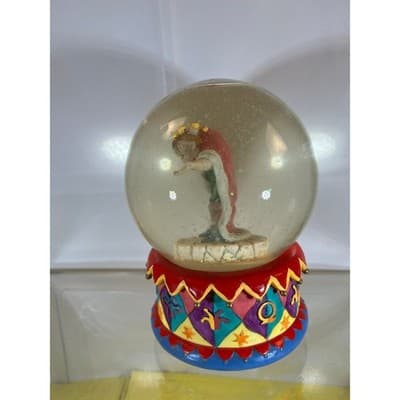 Vintage Disney Enesco Hunchback Notre Dame Quasimodo Jester Snow Globe Musical - Thumbnail 4