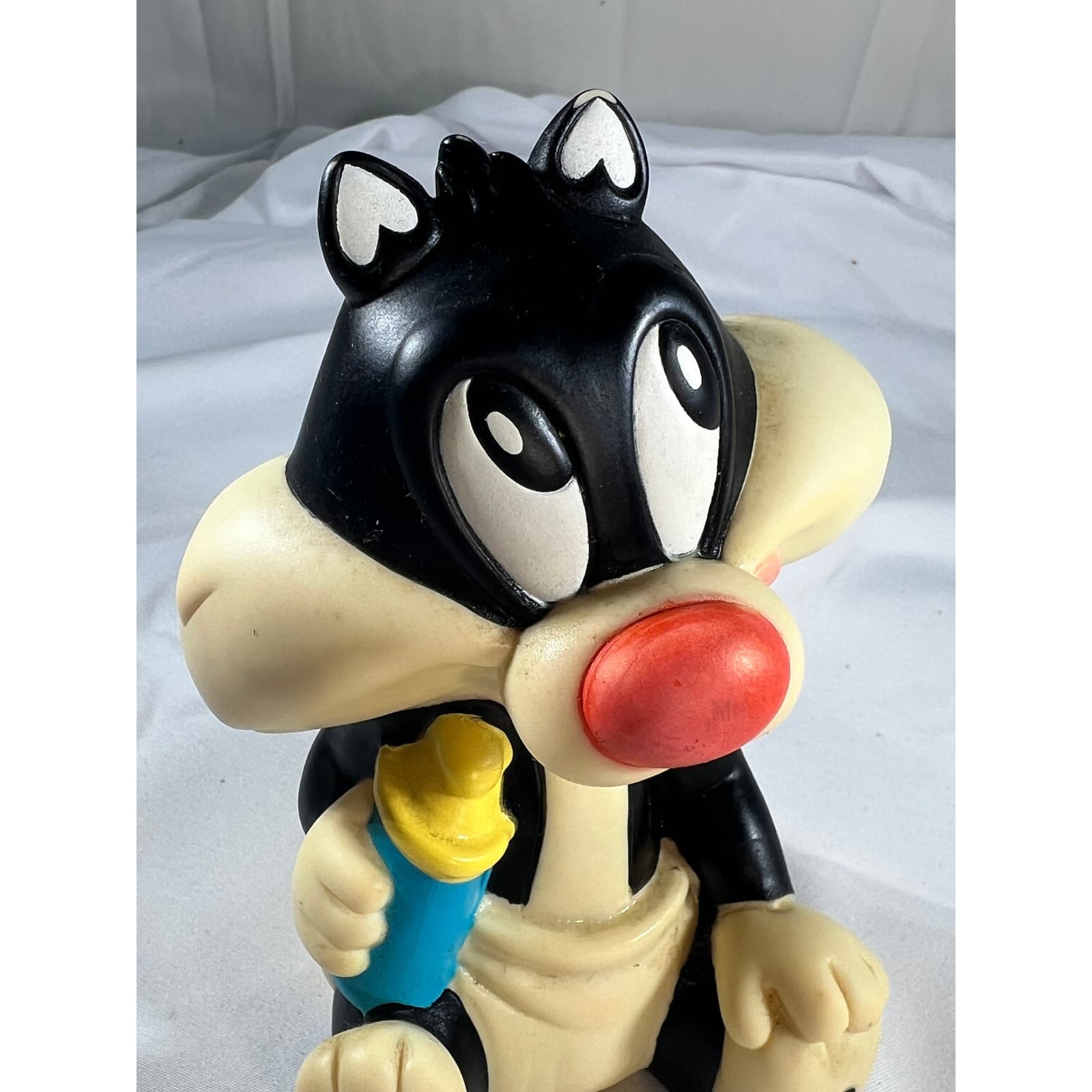 Baby Sylvester Squeaky Toy Vintage Tyco 1994 Looney Tunes 5" Collectible Gift - Thumbnail 2