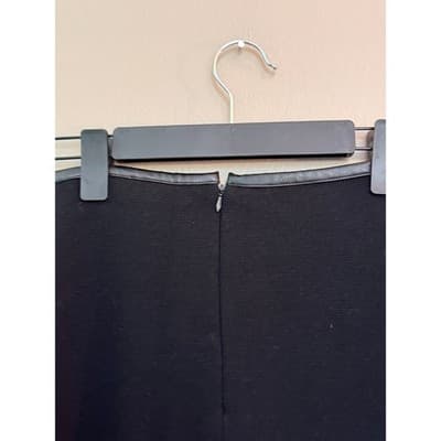 Calvin Klein Women's Pencil Knee Length Straight Career Skirt Black L - Thumbnail 9