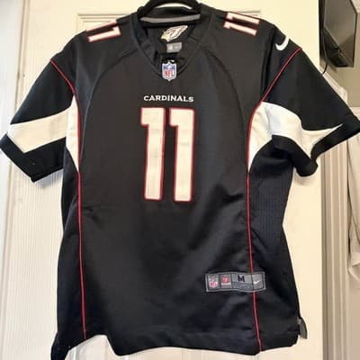 Larry Fitzgerald Multiple Players Team Autographed Arizona Cardinals Jersey #11 - Thumbnail 2
