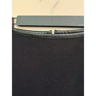 Calvin Klein Women's Pencil Knee Length Straight Career Skirt Black L - Thumbnail 3