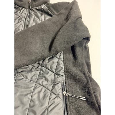 New Balance Women’s Fleece Puffer Full Zip Outdoor Jacket Gray Size Large - Thumbnail 12
