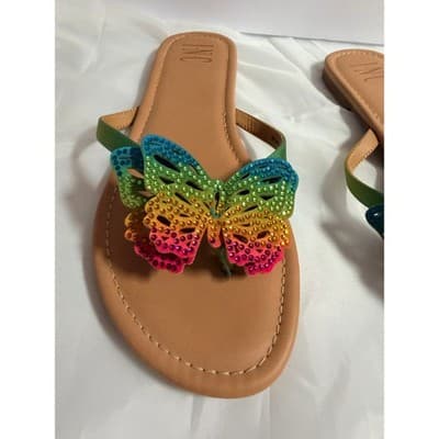 I.N.C. International Concepts Women's Marsha Butterfly Flip-Flop Sandals 8M - Thumbnail 6