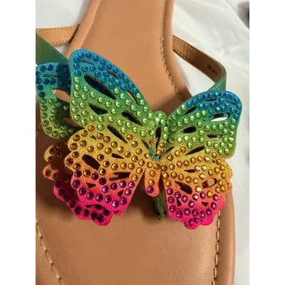 I.N.C. International Concepts Women's Marsha Butterfly Flip-Flop Sandals 8M - Thumbnail 3