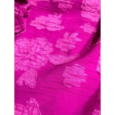 Pioneer Woman Pheasant Keyhole Bar Front Blouse Hot Pink Size 1X NWT - Thumbnail 12