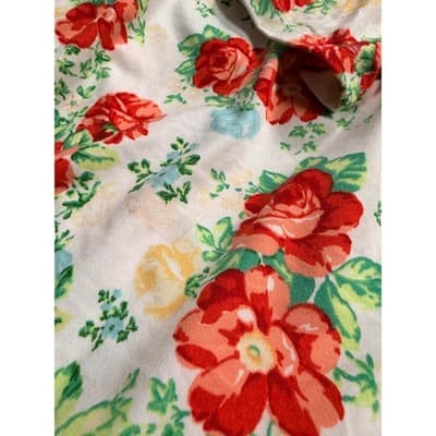Pioneer Woman Vneck Floral Spring Summer Long Sleeve Top Blouse XL - Thumbnail 5