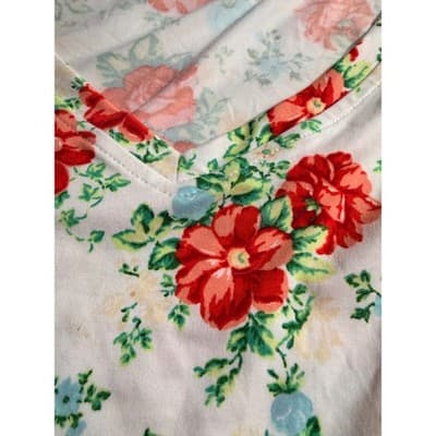 Pioneer Woman Vneck Floral Spring Summer Long Sleeve Top Blouse XL - Thumbnail 7