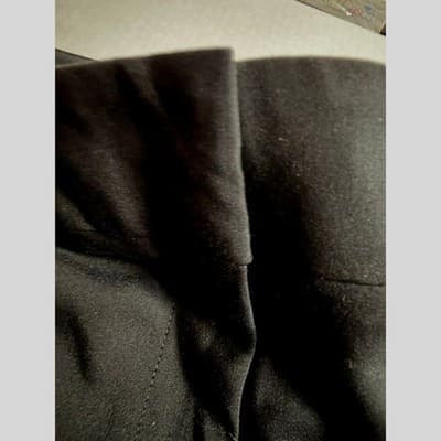 Anne Taylor Womens Tailored Fit Curvy Flat Front Ankle Pants Black 4P NWOT - Thumbnail 6
