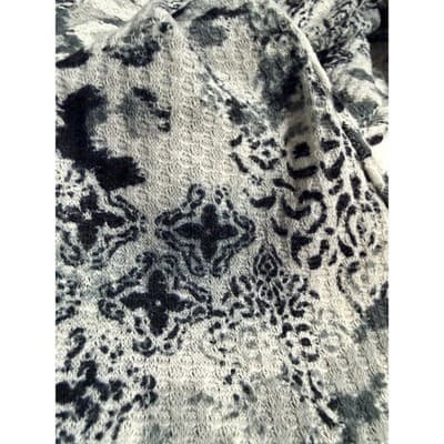 Ruby RD Women’s Plus Cowl Neck Pullover Blouse Tunic Top Black Gray Pattern 3X - Thumbnail 9