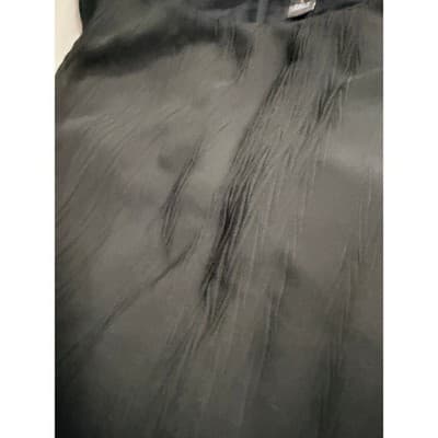 ALYX Elegant Chiffon Handkerchief Cut Layered Blouse TunicTop Black Large - Thumbnail 9