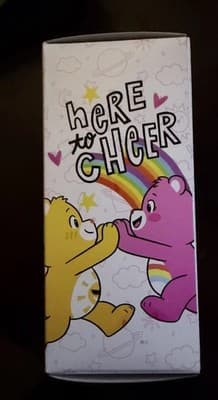 Care Bears Micro Teenies Cheer Bear Mini Plush 3 Inch Pink Rainbow Toy NEW NIB - Thumbnail 4