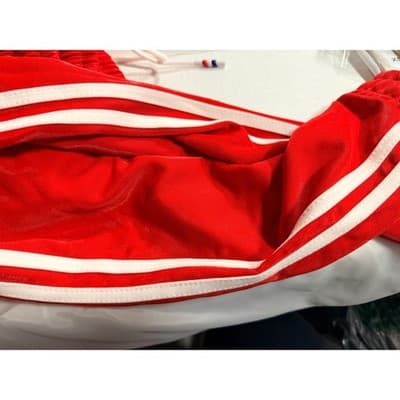 Fashion Nova Tennis Glam Set Two Piece Jogger Hoodie Pants Set Red White XS NWT - Thumbnail 18