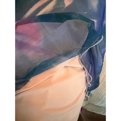 Superdown Jasper Glove Mini Dress M Purple Square Neckline Sleeveless - Thumbnail 13