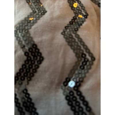 Planet Gold Couture Medium Sequin Chevron Sheath Mini Dress Sleeveless Purple - Thumbnail 13