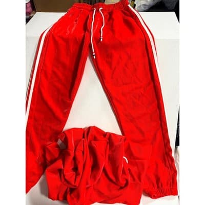 Fashion Nova Tennis Glam Set Two Piece Jogger Hoodie Pants Set Red White XS NWT - Thumbnail 19