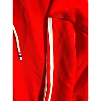 Fashion Nova Tennis Glam Set Two Piece Jogger Hoodie Pants Set Red White XS NWT - Thumbnail 21