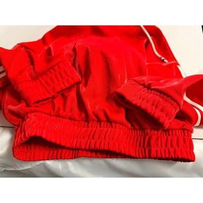 Fashion Nova Tennis Glam Set Two Piece Jogger Hoodie Pants Set Red White XS NWT - Thumbnail 23