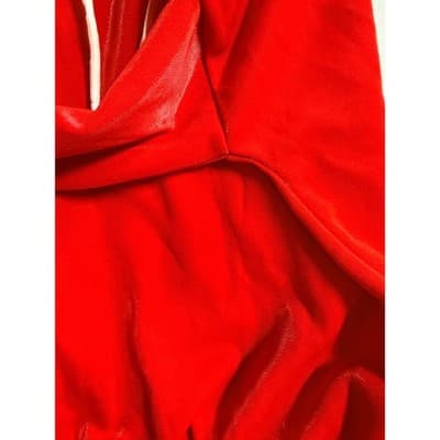 Fashion Nova Tennis Glam Set Two Piece Jogger Hoodie Pants Set Red White XS NWT - Thumbnail 24
