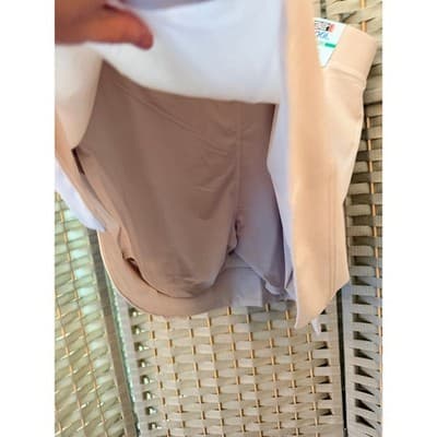32 Degrees Cool Ladies Athletic Tennis Skort Beige XL NWT Pull On Style - Thumbnail 14