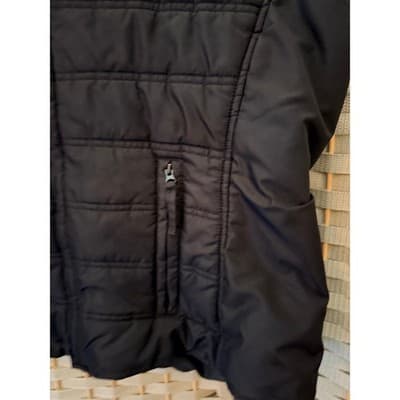 SB Active Puffer Vest Jacket Black Large NWOT Full Zip Front Mock Neck Collar - Thumbnail 3