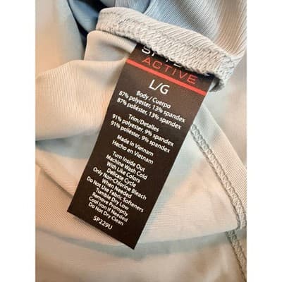 Spyder Active Women's Short Sleeve Active Top Mint Green L Relaxed Athletic Fit - Thumbnail 12