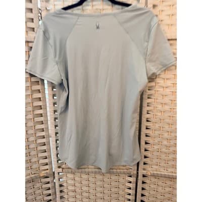 Spyder Active Women's Short Sleeve Active Top Mint Green L Relaxed Athletic Fit - Thumbnail 10