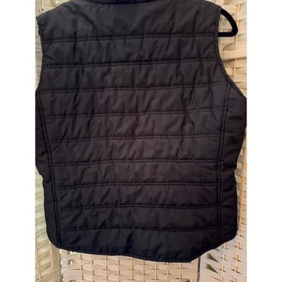 SB Active Puffer Vest Jacket Black Large NWOT Full Zip Front Mock Neck Collar - Thumbnail 12