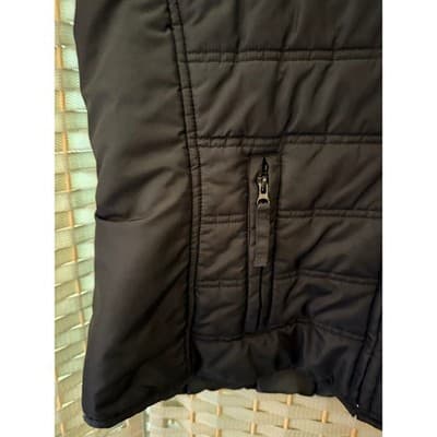SB Active Puffer Vest Jacket Black Large NWOT Full Zip Front Mock Neck Collar - Thumbnail 4