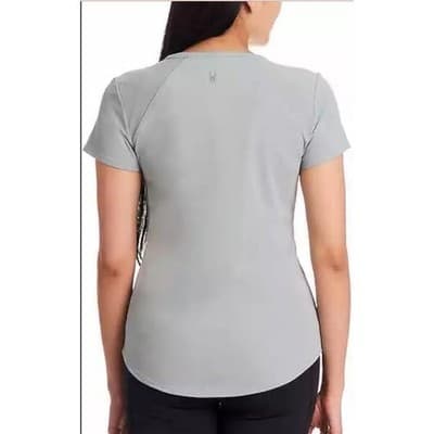 Spyder Active Women's Short Sleeve Active Top Mint Green L Relaxed Athletic Fit - Thumbnail 3