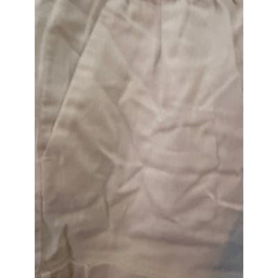 Love Tree Pull On Adjustable Drawstring Waistband Casual Short White Large - Thumbnail 5