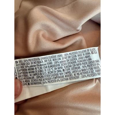 Forever 21 Minimalist Silhouette Midi Dress S Nude Draped Cowl Neckline - Thumbnail 13