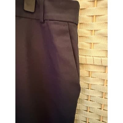 H&M Ankle Length Dress Trousers Navy Blue 18 NWT Casual Slacks Pants - Thumbnail 6
