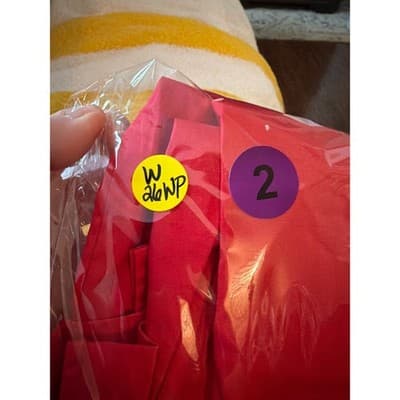 J.G. Hook Capri Crop Pants 26WP Red NWOT Straight Leg Elastic Waistband Mid Calf - Thumbnail 11