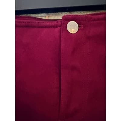 NO BOUNDARIES Faux Suede Hot Shorts S Purple Plum High Rise Waist NWT - Thumbnail 4