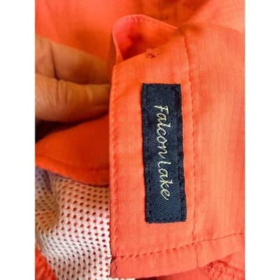 Magellan Outdoors Women's Fish Gear Short Sleeve Top Orange M Button Down NWOT - Thumbnail 13