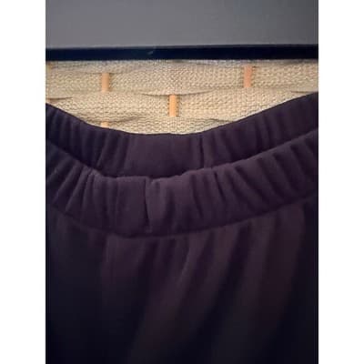 Dressbarn Collection Wide-Leg Sheer Overlay Elastic Waist Pants Black 22/24 - Thumbnail 7
